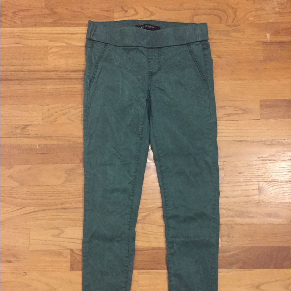 Liverpool jeggings green